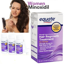 Cargar imagen en el visor de la galería, Minoxidil 2% Equate para Mujer 3 meses tratamiento