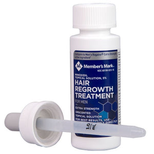 Minoxidil 5% Member's Mark 12 meses tratamiento