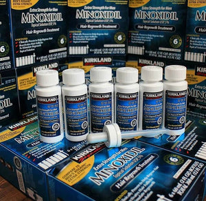 Minoxidil 5% Kirkland 12 meses tratamiento