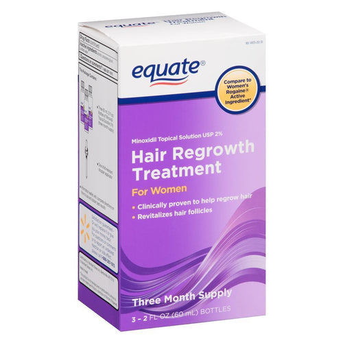 Minoxidil 2% Equate para Mujer 6 meses tratamiento