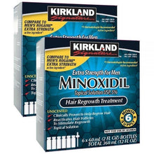 Cargar imagen en el visor de la galería, Minoxidil 5% Kirkland 12 meses tratamiento
